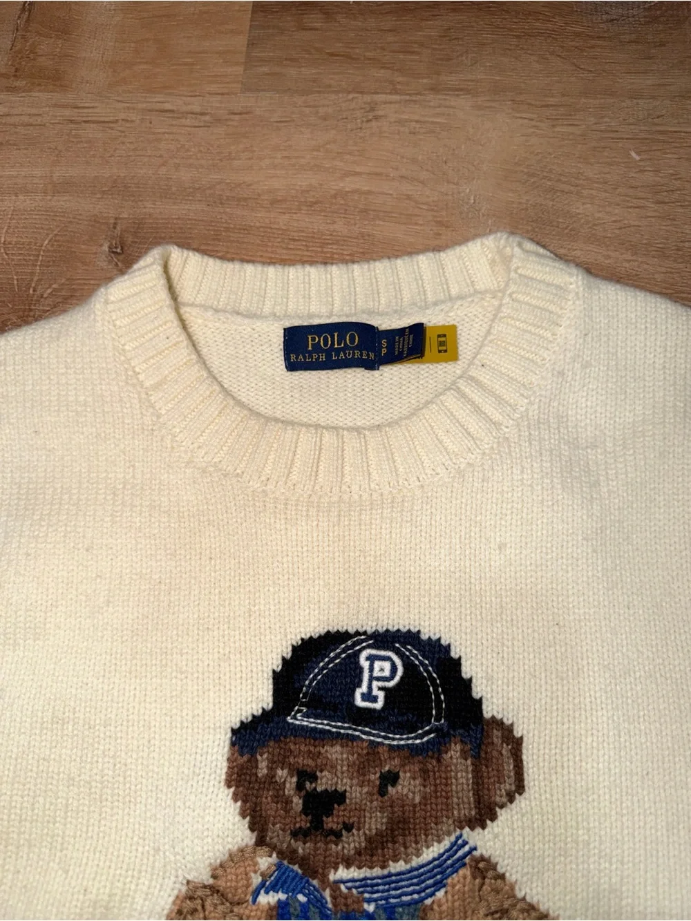 Polo Ralph Lauren bear sweater (s)